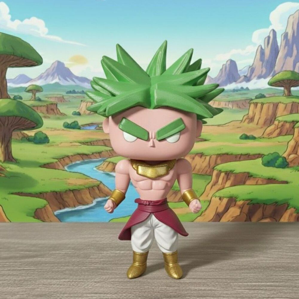 Custom Unpainted - Dragon Ball OVERSIZED Pop Funko broky Legendary over 9" tall